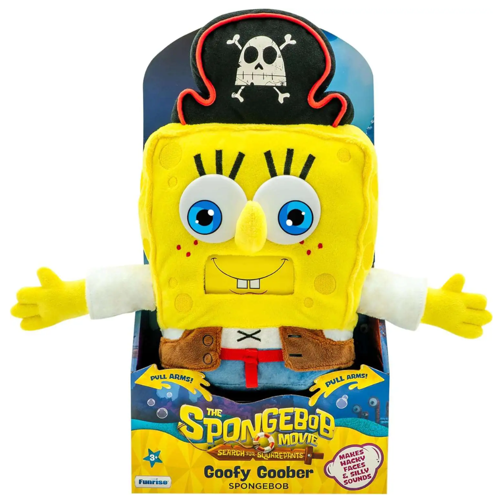 spongebob goofy goober plush in packaging 