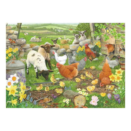 spring chicken finished puzzle 