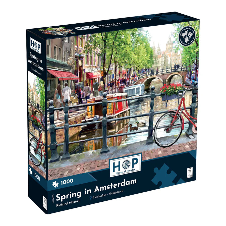 spring in amsterdam puzzle box 