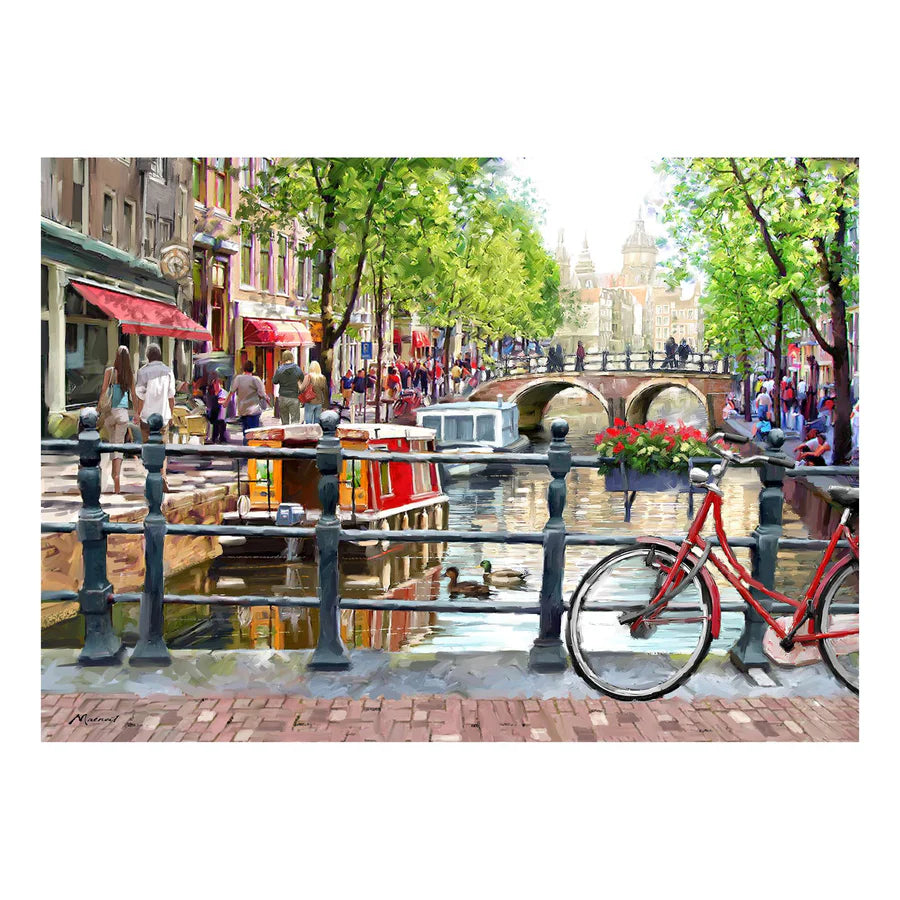 spring in amsterdam finished puzzle 