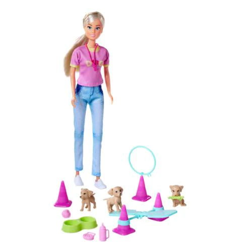 dog trainer doll playset