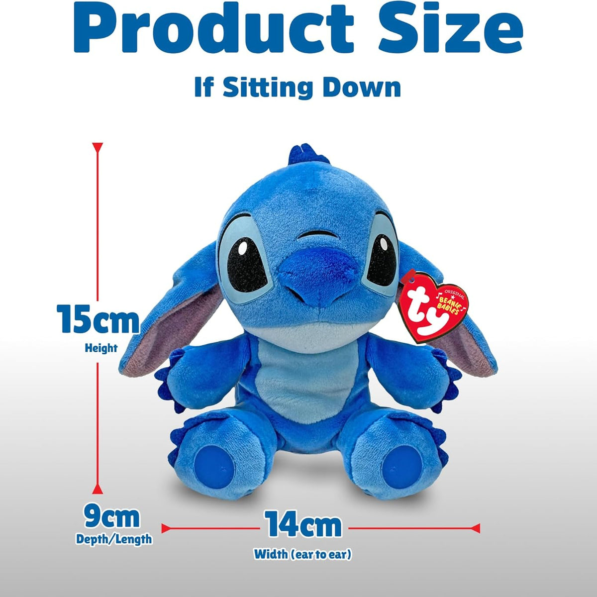 scale of stitch plush 
