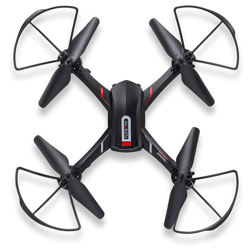 above view of stunt drone 