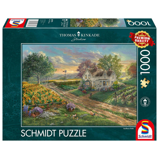 sunflower fields puzzle box 