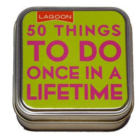 things to do once in a life time game 