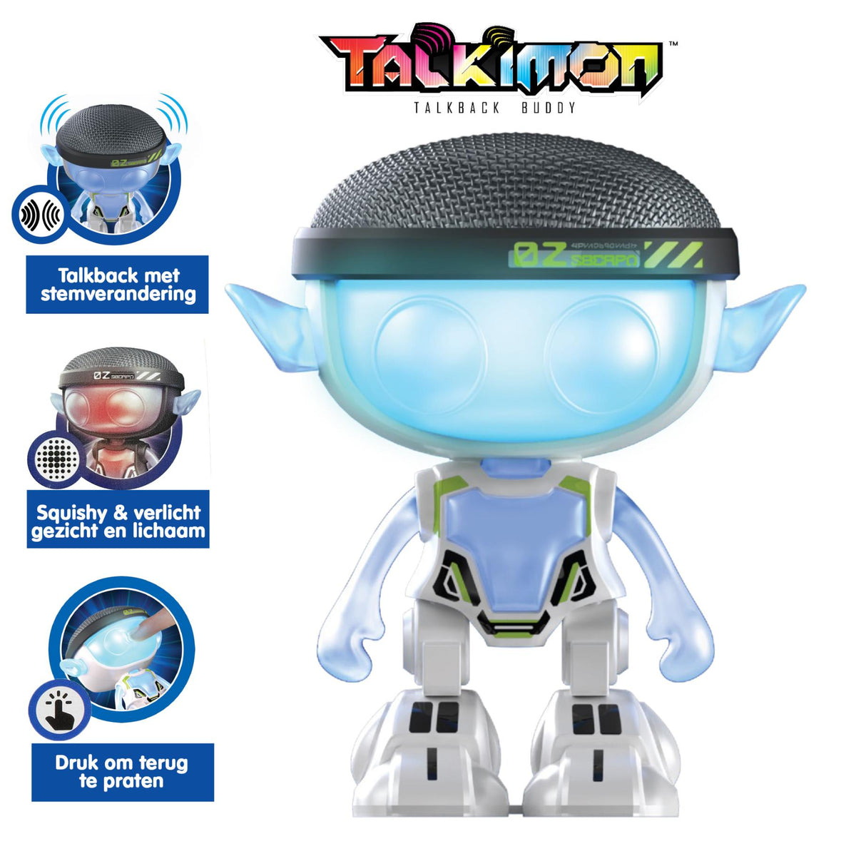 talkimon alien blue features