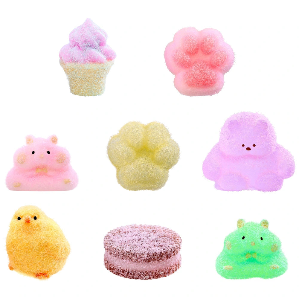 flocked squishie assortment 