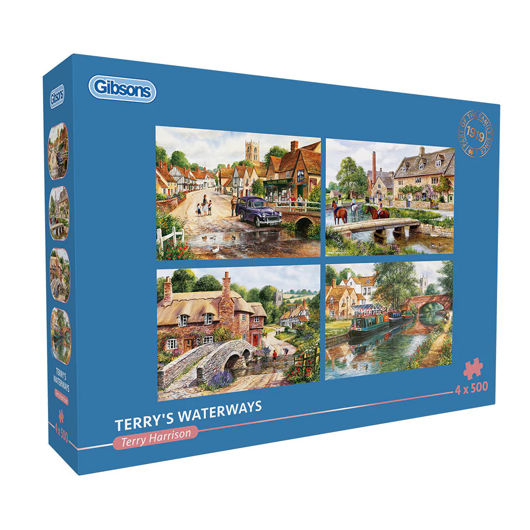 terry's waterways jigsaw puzzles box