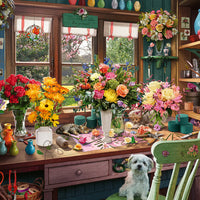 the flower shed puzzle 
