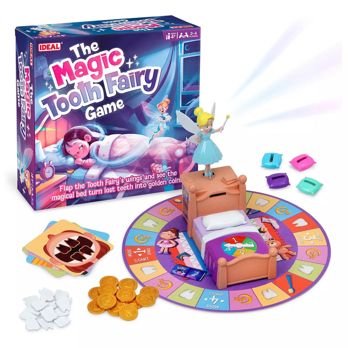 Magic tooth fairy game and pieces 