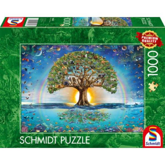 the magical tree of life jigsaw puzzle box 