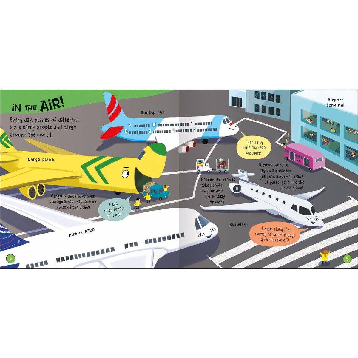 airport page of things that go book 