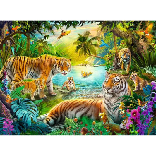 tiger family jigsaw 
