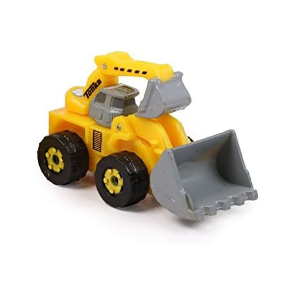 tiny tonka digger with silver loader 