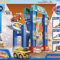 packaging for colourful raceway set 