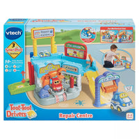 packaging for colourful driver repair playset 