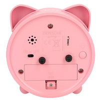 back of top model alarm clock 