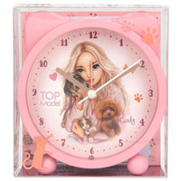 front of top model alarm clock in packaging 