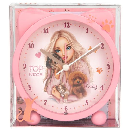 front of top model alarm clock in packaging 