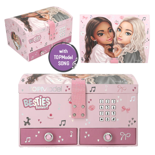 top model jewellery box with code and sound 