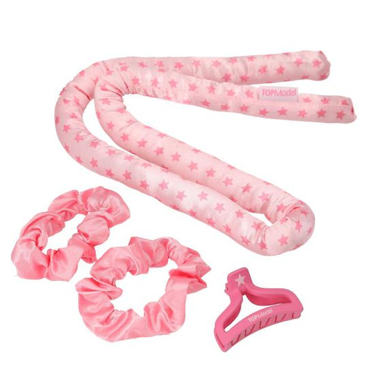 top model curling set contents laid flat 