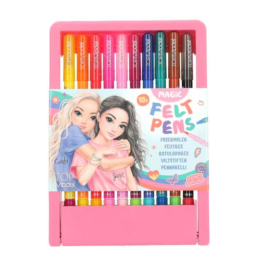 multi coloured magic markers in packaging 