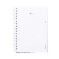 blank model page of pocket colouring book 