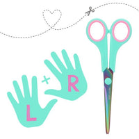 left and right hand feature of scissors 