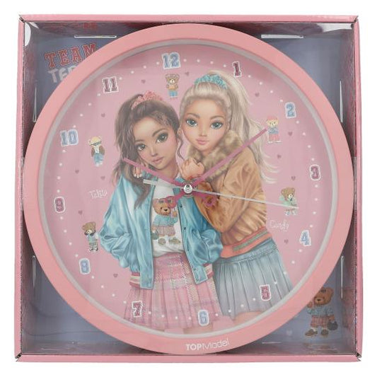 topmodel team teddy wallclock in packaging 