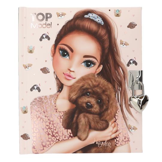 doggy diary with padlock