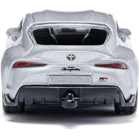 back of siku toyota gr supra toy car 