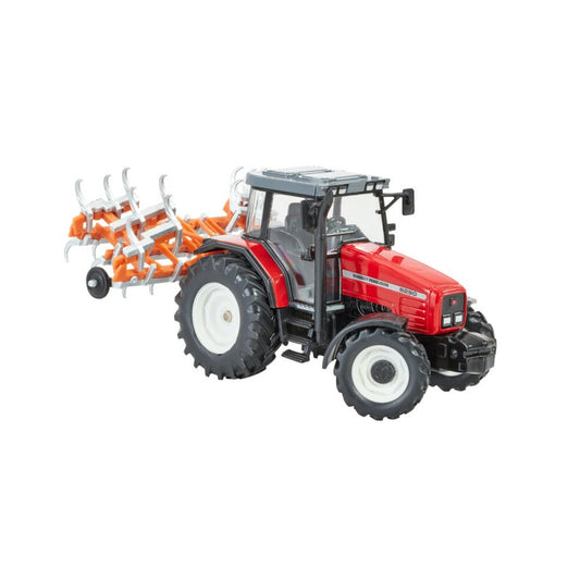 Massey Ferguson 6290 with Fold up Cultivator Set