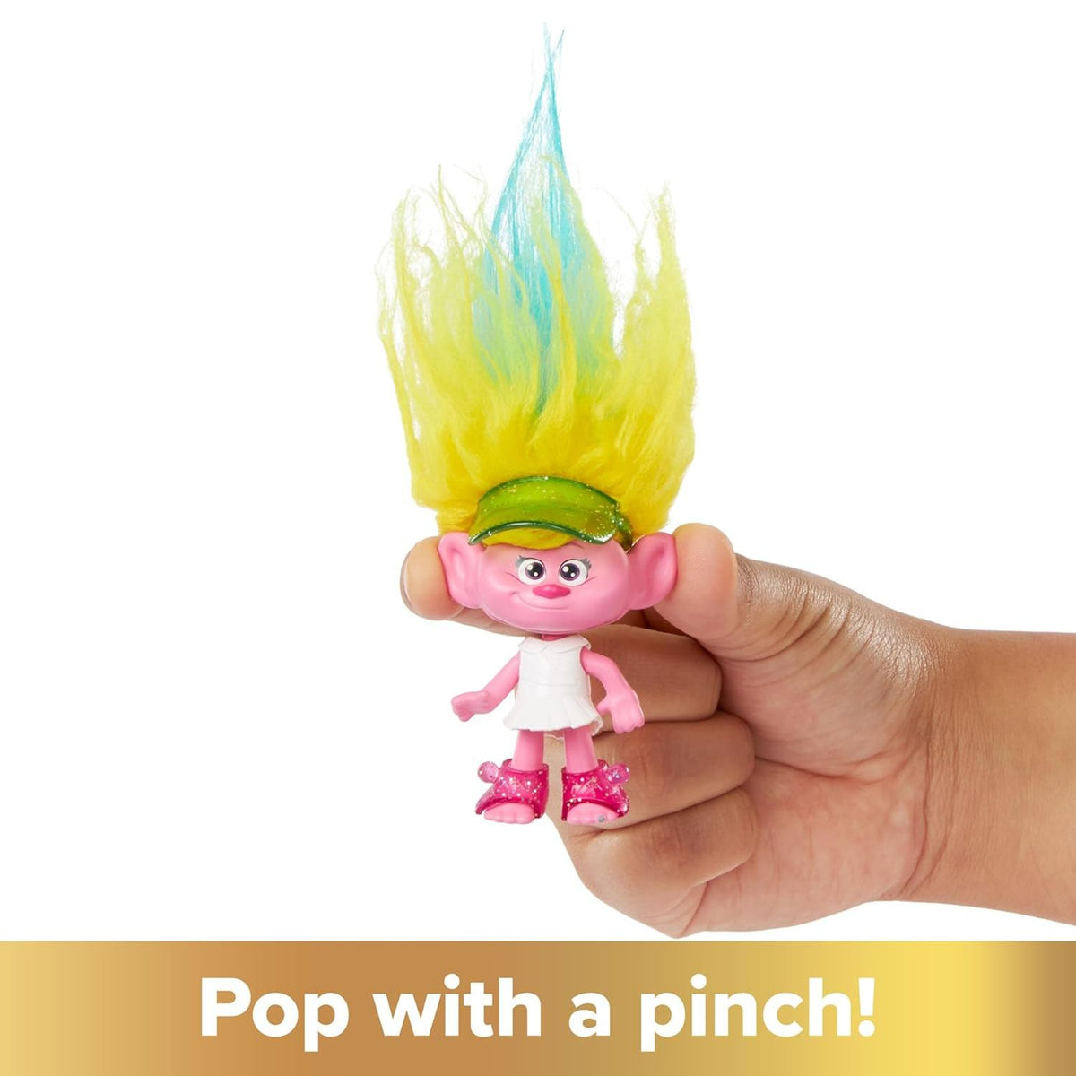 pop with a pinch feature of doll