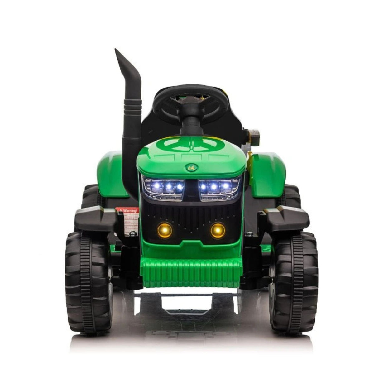 front of ride on tractor 