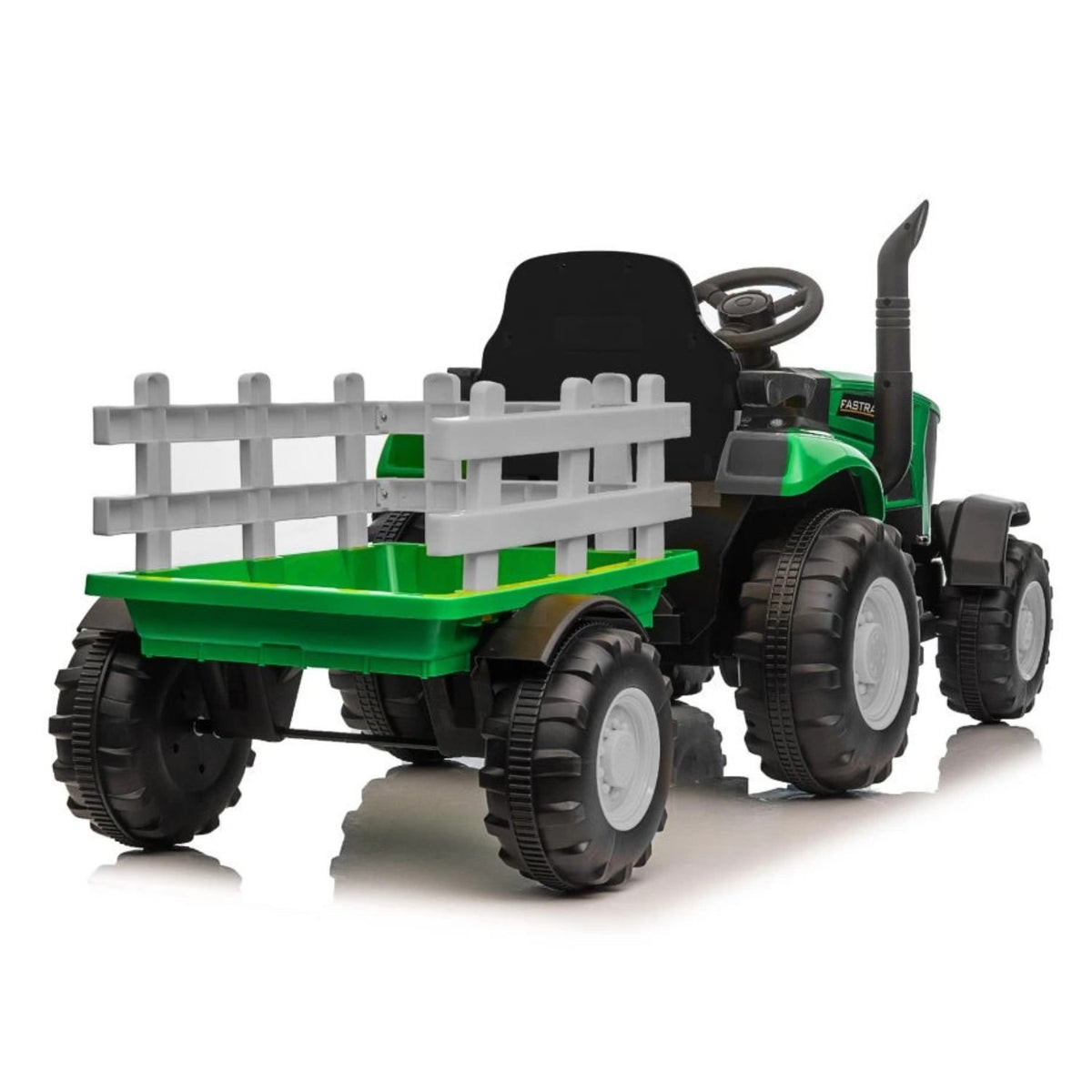 back of ride on tractor 
