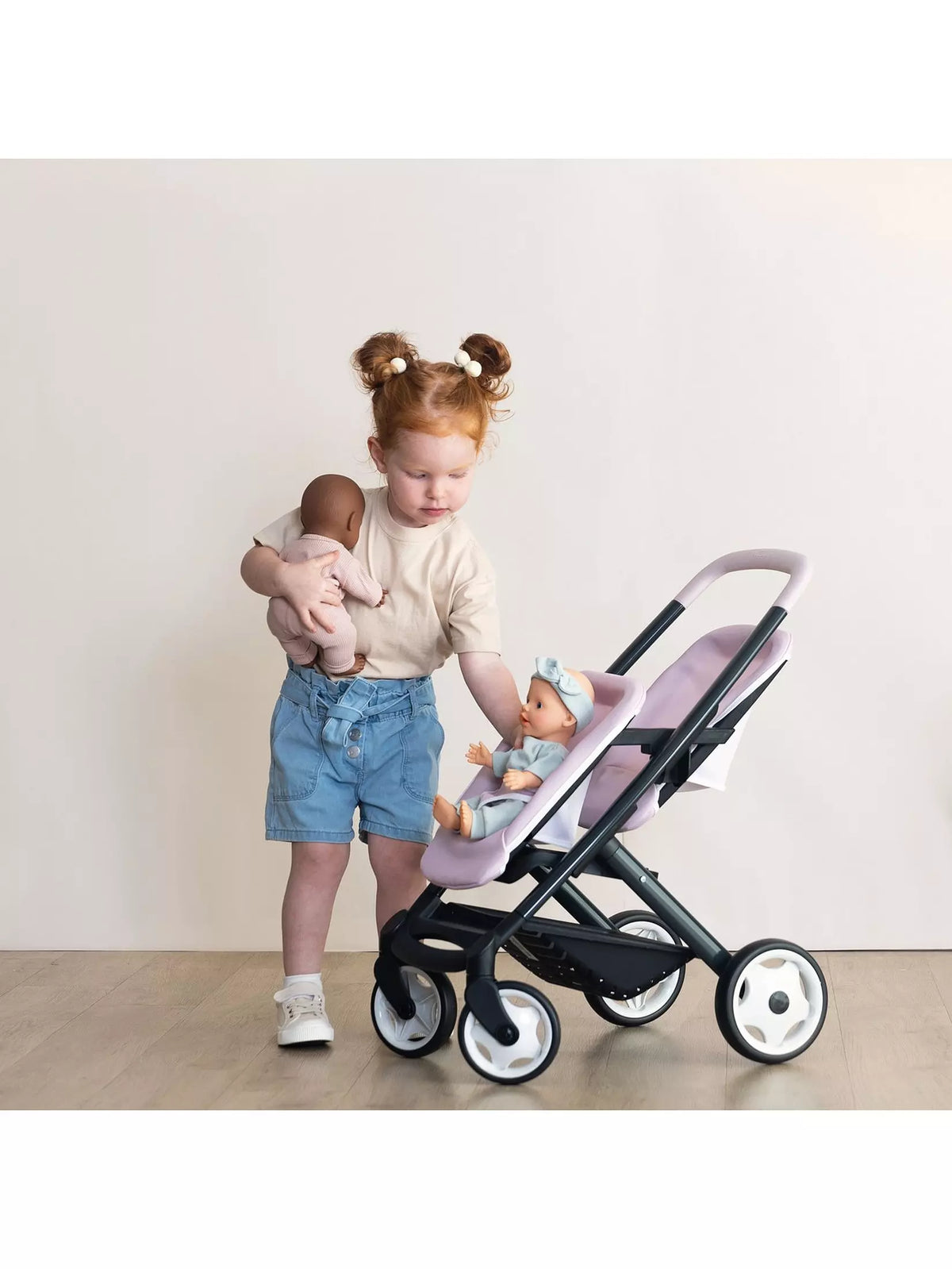 twin doll pushchair 