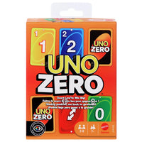 uno zero card game packaging 