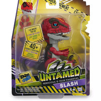 red dinosaur toy in packaging 