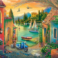 villas by the sea 750 piece puzzle