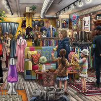 vintage treasures finished puzzle 