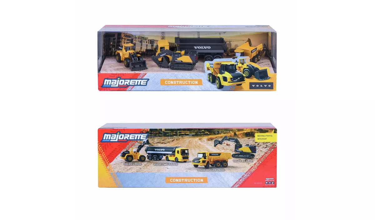 4-piece construction vehicle set
