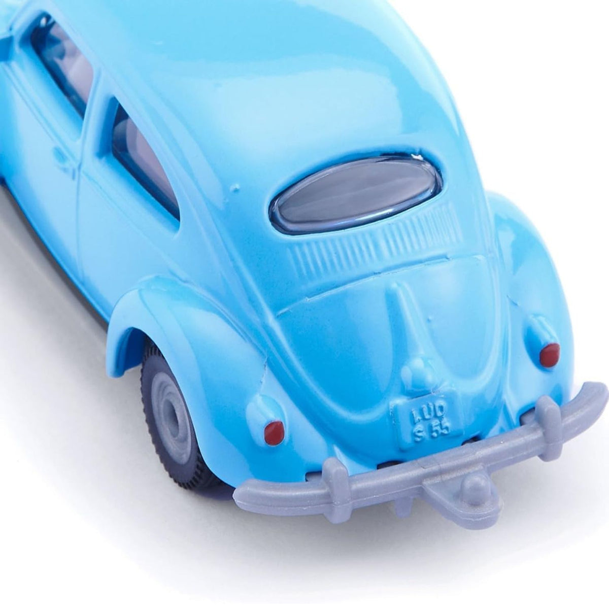 back of siku vw beetle toy car 