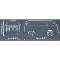 vw bus 154pc building set