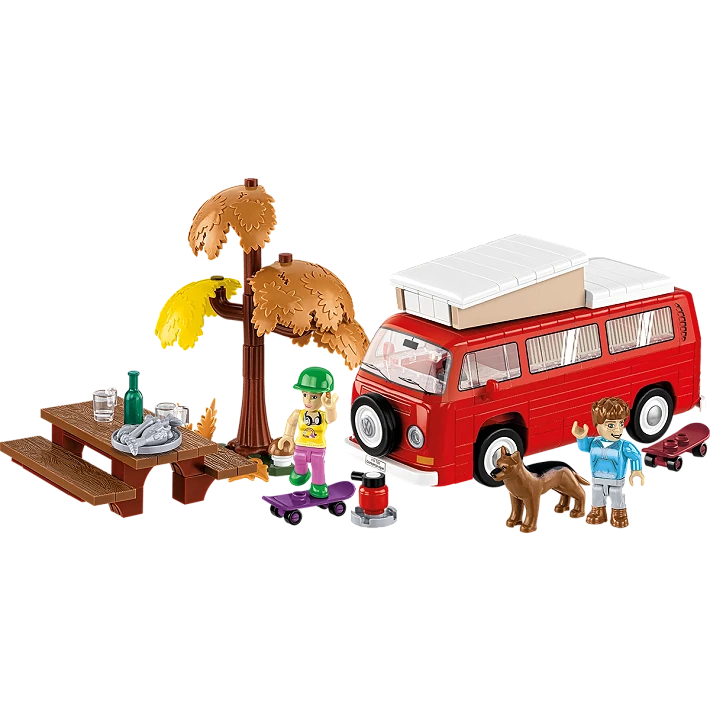 vw camper building set 