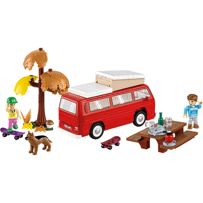 vw camper building set 