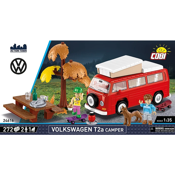 vw camper building set 