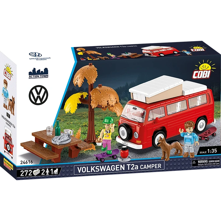 vw camper building set 