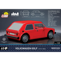 vw golf mini building set 