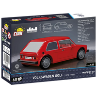 vw golf mini building set 