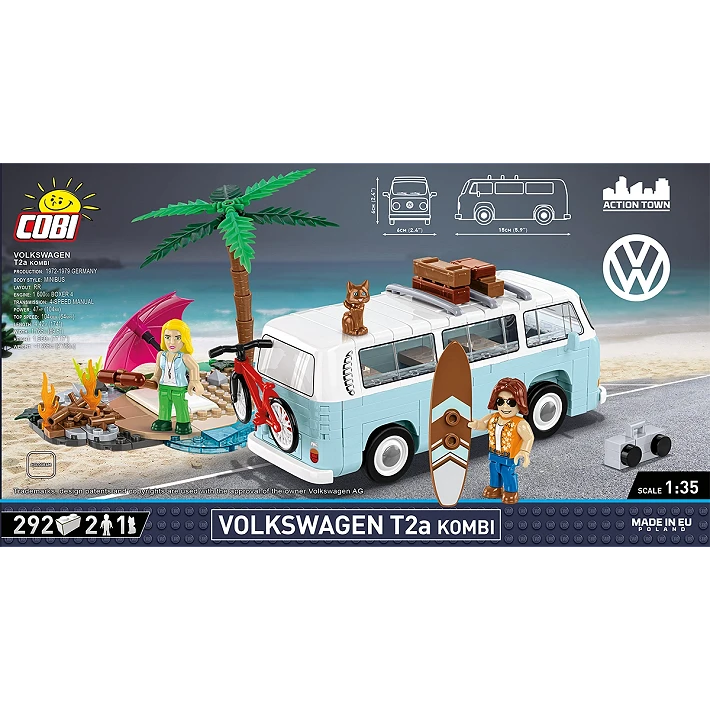 vw kombi model building set